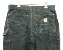他の写真3: CARHARTT ダブルニー ダック ペインターパンツ ブラック W32L30 USA製 (VINTAGE)
