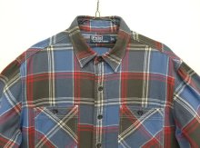 他の写真1: 90'S RALPH LAUREN フランネル 長袖 ワークシャツ チェック柄 (VINTAGE)