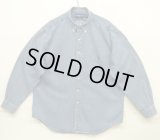 90'S RALPH LAUREN "BIG SHIRT" デニム 長袖 BDシャツ インディゴ (VINTAGE)