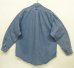 画像3: 90'S RALPH LAUREN "BIG SHIRT" デニム 長袖 BDシャツ インディゴ (VINTAGE) (3)