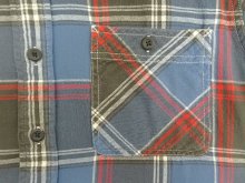 他の写真2: 90'S RALPH LAUREN フランネル 長袖 ワークシャツ チェック柄 (VINTAGE)