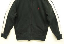 他の写真3: 90'S RALPH LAUREN トラックジャケット ブラック/ホワイトライン (VINTAGE)