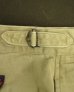 画像3: 90'S RALPH LAUREN ウエスタアジャスター付き ツープリーツ チノパンツ ベージュ W32L30 USA製 (VINTAGE) (3)