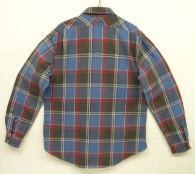 画像3: 90'S RALPH LAUREN フランネル 長袖 ワークシャツ チェック柄 (VINTAGE)