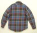 画像3: 90'S RALPH LAUREN フランネル 長袖 ワークシャツ チェック柄 (VINTAGE) (3)