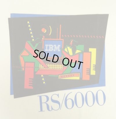 画像3: 90'S IBM "RS/6000" 長袖 Tシャツ ホワイト (DEADSTOCK)