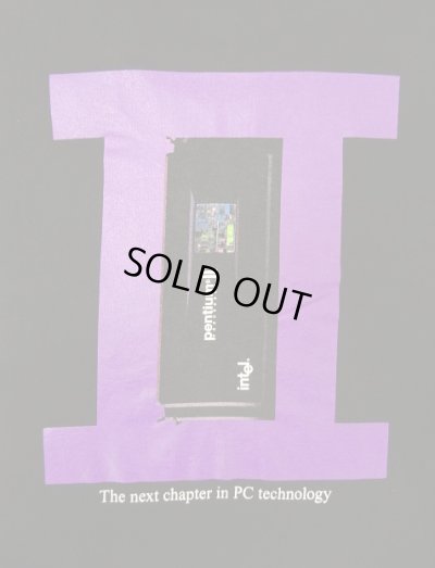 画像6: 90'S INTEL INSIDE "PENTINUMII" バックプリント 長袖 Tシャツ ブラック (DEADSTOCK)