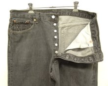 他の写真1: 90'S LEVIS 501 デニム 先染めブラック W38L30 USA製 (VINTAGE)