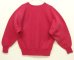 画像5: 90'S CHAMPION 刺繍タグ リバースウィーブ 無地 ダークレッド USA製 (VINTAGE) (5)