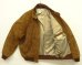 画像7: 80'S LL Bean 中綿入り レザー ドリズラージャケット ブラウン SCOVILLジップ USA製 (VINTAGE)