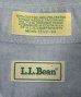 画像2: 90'S LL Bean オックスフォード 長袖 BDシャツ ブルー (VINTAGE) (2)