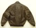 画像5: 90'S LL Bean "A-2" レザー フライトジャケット ブラウン TALONジップ USA製 (DEADSTOCK) (5)