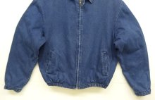 他の写真3: 80'S LL Bean チンスト付き 中綿入り デニム ドリズラージャケット インディゴ USA製 (VINTAGE)