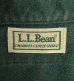 画像2: 90'S LL Bean "CHAMOIS CLOTH SHIRT" 長袖 シャモアクロスシャツ ダークグリーン USA製 (VINTAGE) (2)