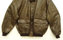 他の写真3: 90'S LL Bean "A-2" レザー フライトジャケット ブラウン TALONジップ USA製 (DEADSTOCK)