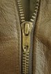 画像3: 90'S LL Bean "A-2" レザー フライトジャケット ブラウン TALONジップ USA製 (DEADSTOCK) (3)