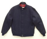 80'S LL Bean ウール ドリズラージャケット ネイビー USA製 (VINTAGE)