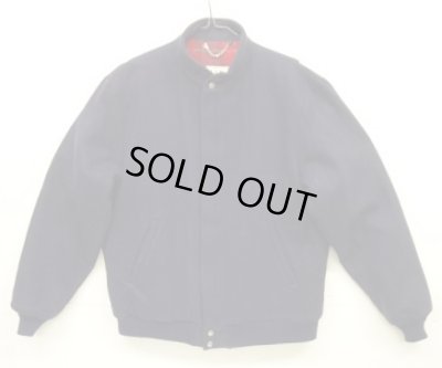 画像1: 80'S LL Bean ウール ドリズラージャケット ネイビー USA製 (VINTAGE)