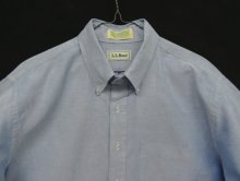 他の写真1: 90'S LL Bean オックスフォード 長袖 BDシャツ ブルー (VINTAGE)
