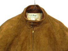 他の写真1: 80'S LL Bean 中綿入り レザー ドリズラージャケット ブラウン SCOVILLジップ USA製 (VINTAGE)