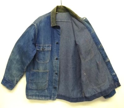 画像3: 60'S SEARS デニム カバーオール インディゴ USA製 (VINTAGE)