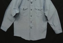 他の写真3: 80'S BIG SMITH シャンブレー ワークシャツ ブルー USA製 (VINTAGE)