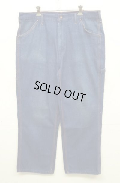 画像1: 80'S BIG MAC トップスナップボタン デニム ペインターパンツ インディゴ (VINTAGE)