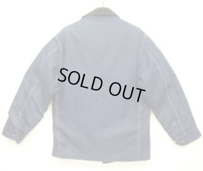 画像4: 60'S POWR HOUSE 裏地キルティング デニム カバーオール インディゴ USA製 (VINTAGE)