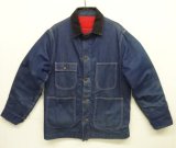 60'S POWR HOUSE 裏地キルティング デニム カバーオール インディゴ USA製 (VINTAGE)