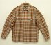 画像1: 00'S J.CREW 旧タグ ハーフジップ 長袖 プルオーバーシャツ チェック柄 (VINTAGE) (1)
