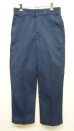 画像3: 80'S DICKIES 874 チビタグ ワークパンツ ネイビー W30L29 USA製 (VINTAGE) (3)