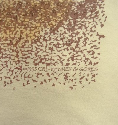 画像4: 90'S JERRY GARCIA シングルステッチ 両面プリント 半袖 Tシャツ ナチュラル USA製 (VINTAGE)