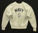 90'S US NAVAL ACADEMY ヘビーウエイト スウェットシャツ グレー (VINTAGE)