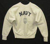 90'S US NAVAL ACADEMY ヘビーウエイト スウェットシャツ グレー (VINTAGE)