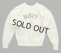 90'S US NAVAL ACADEMY ヘビーウエイト スウェットシャツ グレー (VINTAGE)