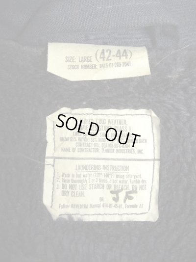 画像2: 90'S アメリカ軍 US NAVY "A-2" アラミド デッキジャケット ネイビー (VINTAGE)