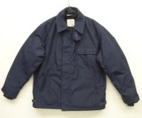 90'S アメリカ軍 US NAVY "A-2" アラミド デッキジャケット ネイビー (VINTAGE)