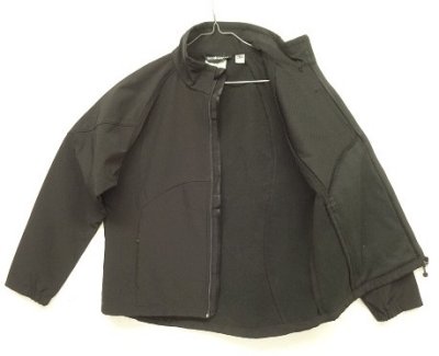 画像4: BLACK DIAMOND 裏地マイクロフリース ソフトシェルジャケット ブラック (VINTAGE)