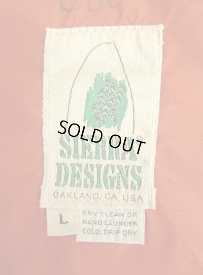 画像2: 70'S SIERRA DESIGNS "PANAMINT JACKET" 旧タグ 60/40 スタンドカラージャケット タン USA製 (VINTAGE)