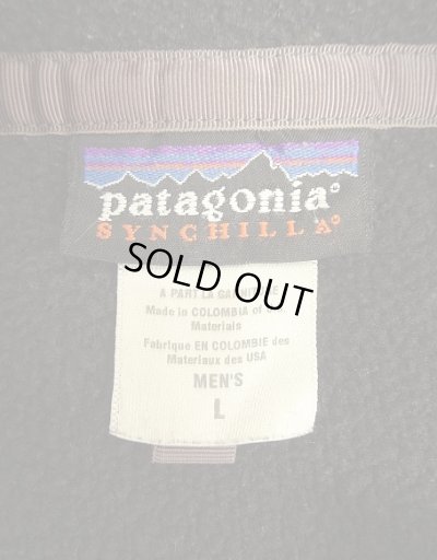 画像2: 05'S PATAGONIA "OFF THE GRID JACKET" シンチラ フルジップジャケット ブラック (VINTAGE)