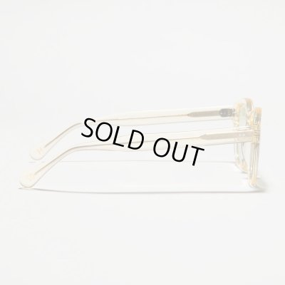 画像5: H OPTICAL "H-02" アイウェア シャンパン/ライトグリーンレンズ (NEW)