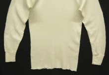 他の写真3: 80'S SEARS サーマル 長袖 Tシャツ ホワイト USA製 (VINTAGE)