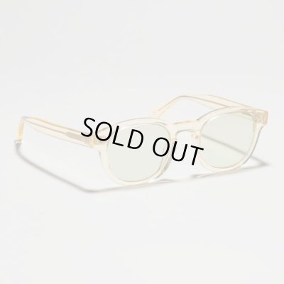 画像3: H OPTICAL "H-02" アイウェア シャンパン/ライトグリーンレンズ (NEW)