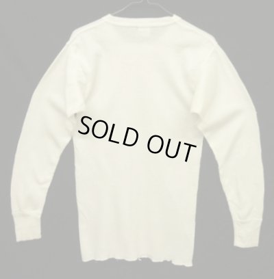 画像3: 80'S SEARS サーマル 長袖 Tシャツ ホワイト USA製 (VINTAGE)
