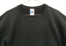 他の写真1: 90'S RUSSELL ATHLETIC 前Vガゼット付き クルーネック スウェットシャツ ブラック メキシコ製 (VINTAGE)