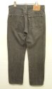 画像3: 90'S LEVIS 501 デニム 先染めブラック W33L30 USA製 (VINTAGE) (3)