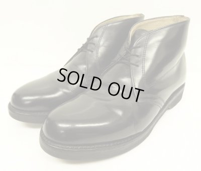 画像1: 80〜90'S WEINBRENNER レザー ポストマン チャッカブーツ ブラック USA製 (VINTAGE)