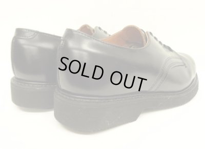 画像4: 90'S CAROLINA SHOE レザー ポストマンシューズ ブラック USA製 (DEADSTOCK)