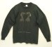 画像1: 90'S WILLIAM WEGMAN "ARC" 長袖 Tシャツ ブラック USA製 (VINTAGE) (1)