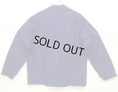 画像6: 60'S KONECO ワークジャケット カバーオール インクブルー (DEADSTOCK)